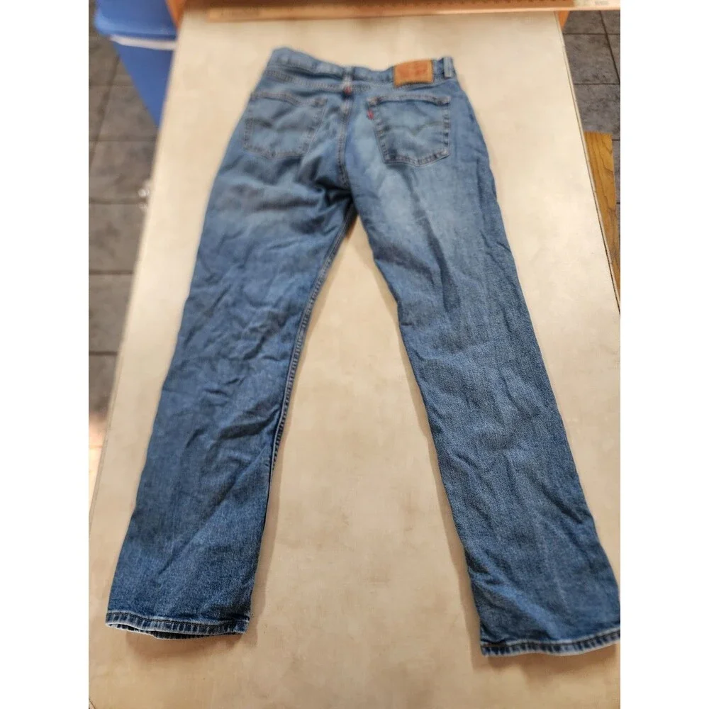 Levis 514 Straight Leg Jeans Men's 32x32 Medium Wash Blue Denim